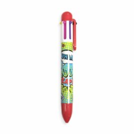 113582 OOLY Multipenna Comic Attack 6in1 Click Multi Color Pen5