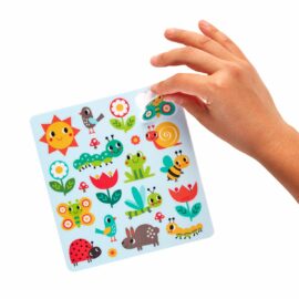 113592 OOLY Aktivitets Kit med Flyttbara Klistermärken Play Again Mini Sunshine Garden5