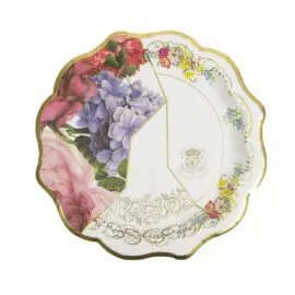 113630 Talking Tables Papperstallrikar Vintage Kintsugi 20 cm 12 st - Truly Scrumptious