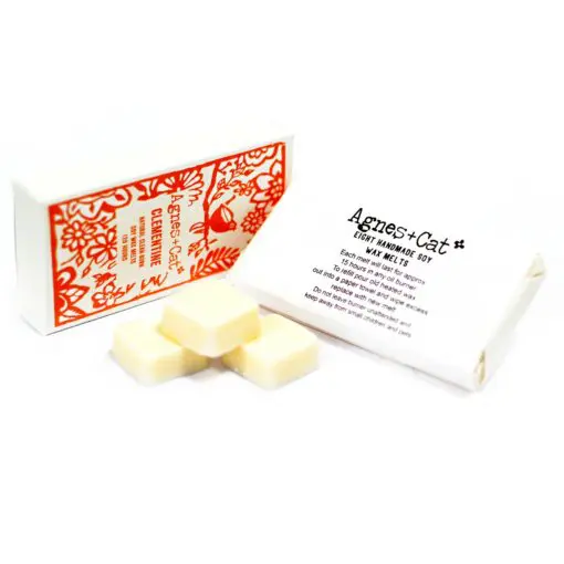 Agnes+Cat Vegansk Doftvax Soja Klementin 8 st 160 g