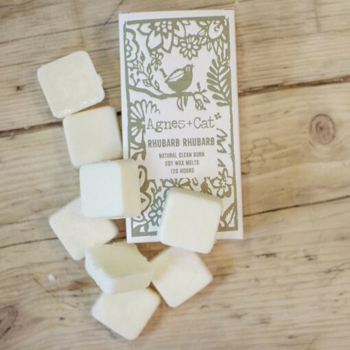 Agnes+Cat Vegansk Doftvax Soja Rabarber 8 st 160 g