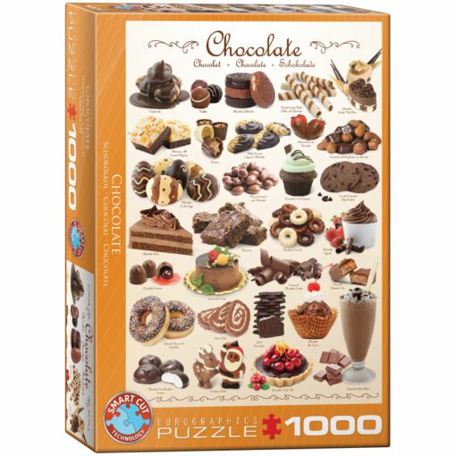 EuroGraphics Pussel Chocolate 1000 bitar