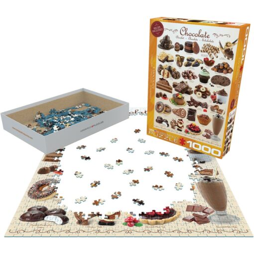 EuroGraphics Pussel Chocolate 1000 bitar