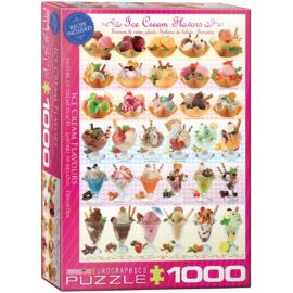 EuroGraphics Pussel Ice Cream Flavors 1000 bitar