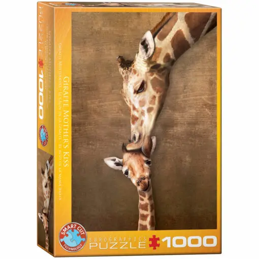 EuroGraphics Pusse Giraffe Mother's Kiss 1000 bitar