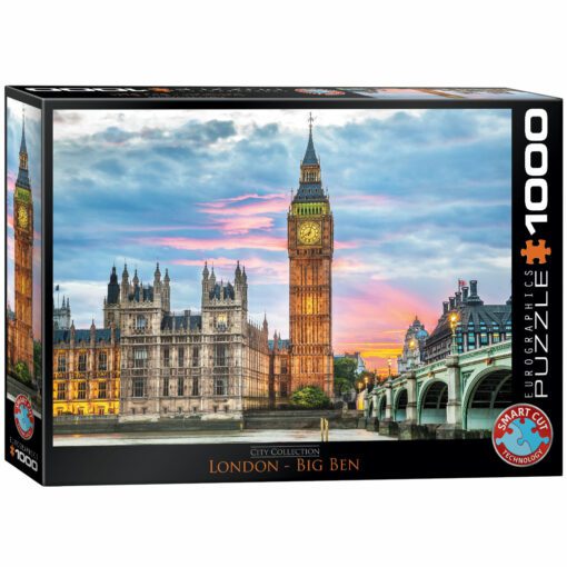 EuroGraphics Pussel London Big Ben 1000 bitar