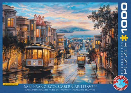 EuroGraphics Pussel San Francisco Cable Car Heaven 1000 bitar