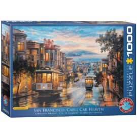 EuroGraphics Pussel San Francisco Cable Car Heaven 1000 bitar