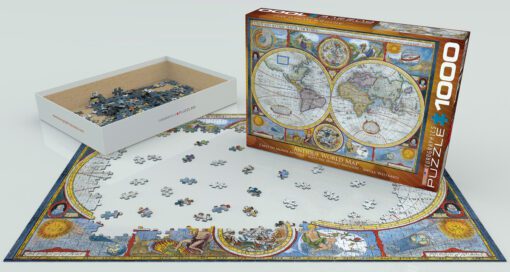 EuroGraphics Antique World Map 1000 bitar