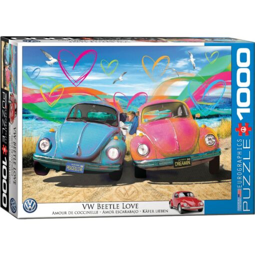 EuroGraphics Pussel Beetle Love 1000 bitar