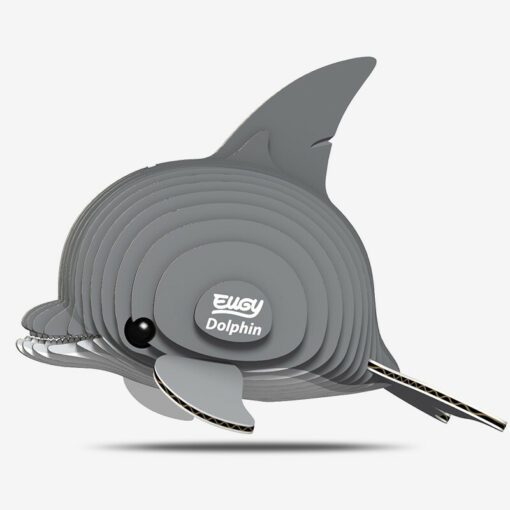 EUGY Pussel i 3D Delfin