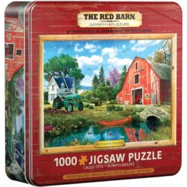 EuroGraphics Pussel The Red Barn Tin 1000 bitar