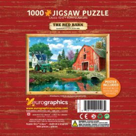 EuroGraphics Pussel The Red Barn Tin 1000 bitar