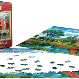 EuroGraphics Pussel The Red Barn Tin 1000 bitar