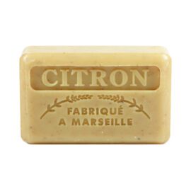 Savon de Marseille Äkta Fransk Naturtvål Citron Exfolierande