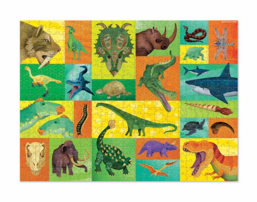 113913 Crocodile Creek Familjepussel Förhistoriska Giganter 500 bitar