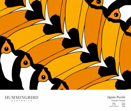 Hummingbird Australia Pussel Toucan Toucan 1000 bitar