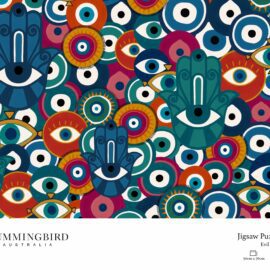 Hummingbird Australia Pussel Evil Eyes 1000 bitar