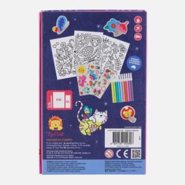 Tiger Tribe Målarbokset med Stickers & Pennor - Magical Creatures
