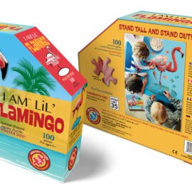 Madd Capp Pussel Kontur I Am LiL' Flamingo 100 bitar