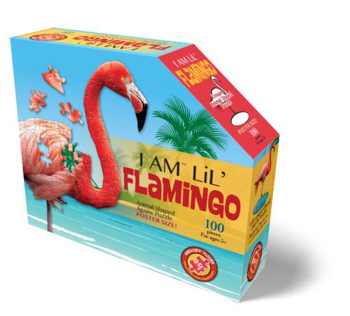 Madd Capp Pussel Kontur I Am LiL' Flamingo 100 bitar