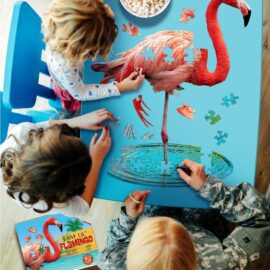 Madd Capp Pussel Kontur I Am LiL' Flamingo 100 bitar
