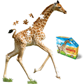Madd Capp Pussel Kontur I Am LiL' Giraffe 100 bitar