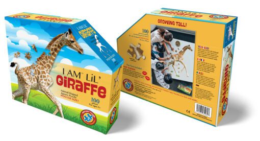 Madd Capp Pussel Kontur I Am LiL' Giraffe 100 bitar