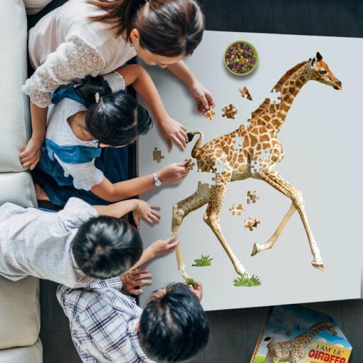 Madd Capp Pussel Kontur I Am LiL' Giraffe 100 bitar
