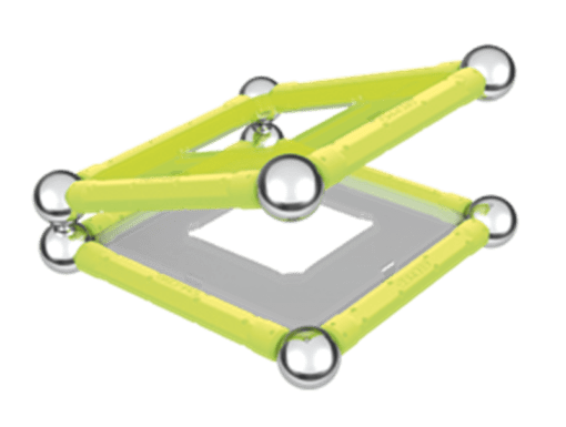 Geomag Glow Konstruktionsleksak Självlysande Magnetiska Delar, 22 st