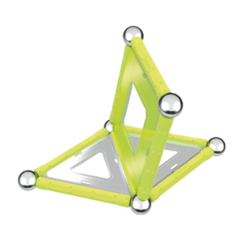 Geomag Glow Konstruktionsleksak Självlysande Magnetiska Delar, 22 st