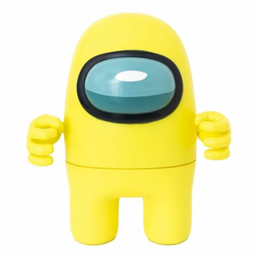 Among Us Crewmate Stor Actionfigur Gul 17 cm