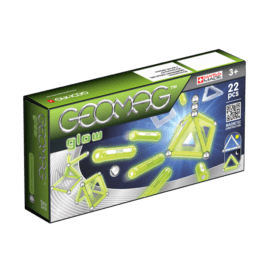 Geomag Glow Konstruktionsleksak Självlysande Magnetiska Delar, 22 st