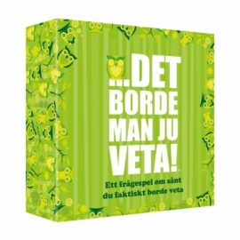 114083 Sällskapsspel Det Borde Man Ju Veta!