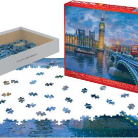 EuroGraphics Pussel Jul Christmas Eve in London 1000 bitar