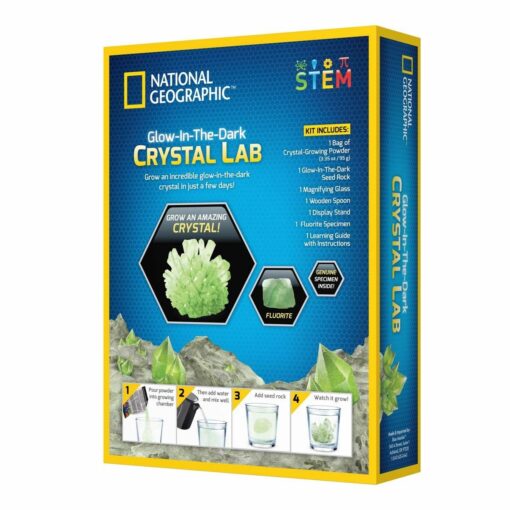 National Geographic Experiment - Kit Framställ Kristall som Lyser i Mörker