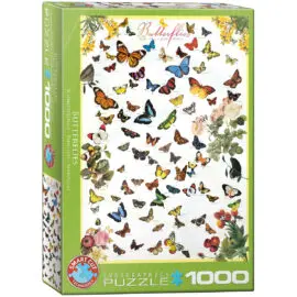 114274 EuroGraphics Pussel Butterflies 1000 bitar
