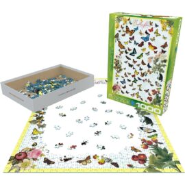 114274 EuroGraphics Pussel Butterflies 1000 bitar