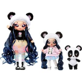 Na! Na! Na! Surprise Dockor Family Panda Soft Doll Set