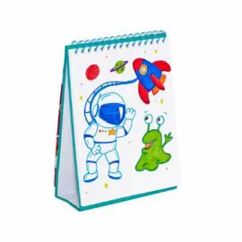 114284 OOLY Ritblock Sketch and Show Standing Daring Dino 30x20 cm