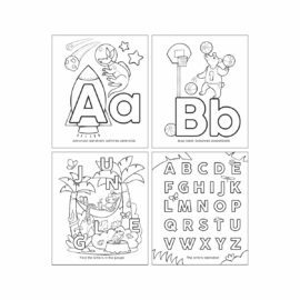OOLY Målarbok ABC Amazing Animals Toddler