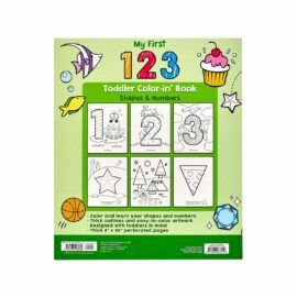 114286 OOLY Målarbok 123 Shapes and Numbers Toddler