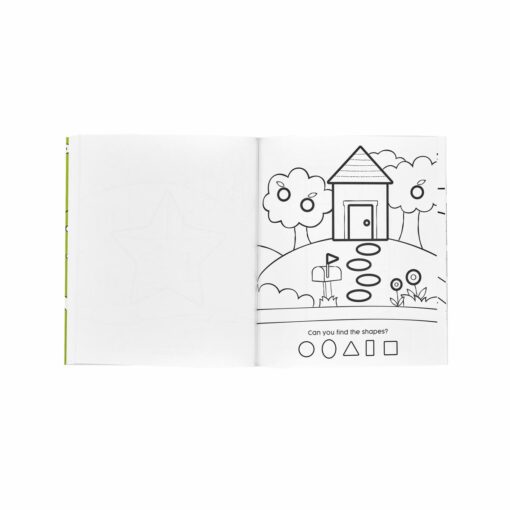 114286 OOLY Målarbok 123 Shapes and Numbers Toddler