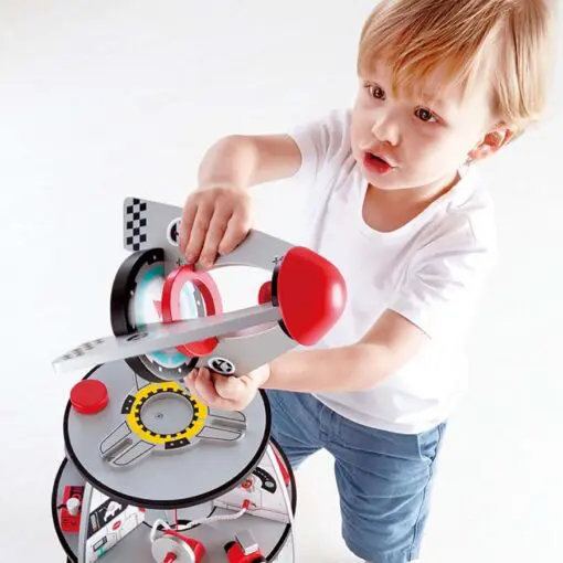 Hape Lekset Rymdraket Fyra Våningar - 20 Delar