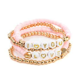 Great Pretenders Armband Pink Love