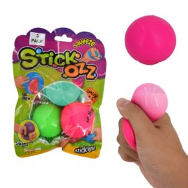 Sticky Wall Balls Jumbo 3-pack Fidget Toy