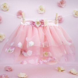 Golden Rose Petal Skirt