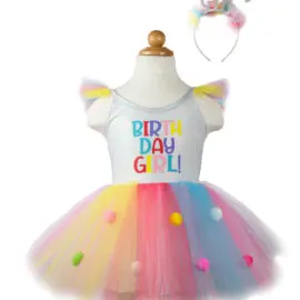 Great Pretenders 2-delat Set Klänning & Diadem Birthday Girl