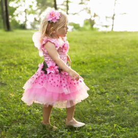 Great Pretenders 3-delat Set Vingar, Kjol & Diadem Fairy Blooms