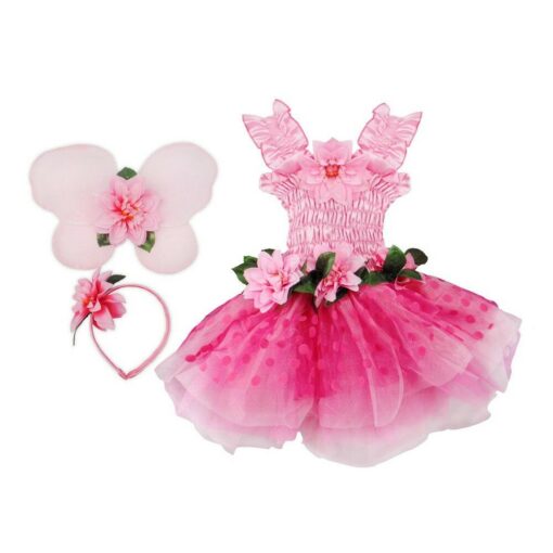 Great Pretenders 3-delat Set Vingar, Kjol & Diadem Fairy Blooms